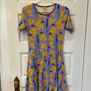 Duns honeycomb dress